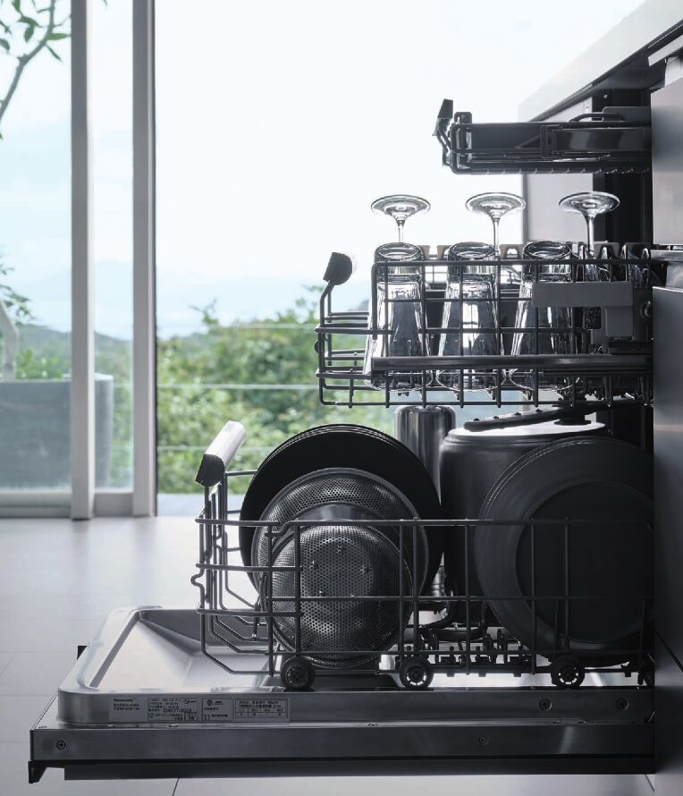 フロントオープン食洗機