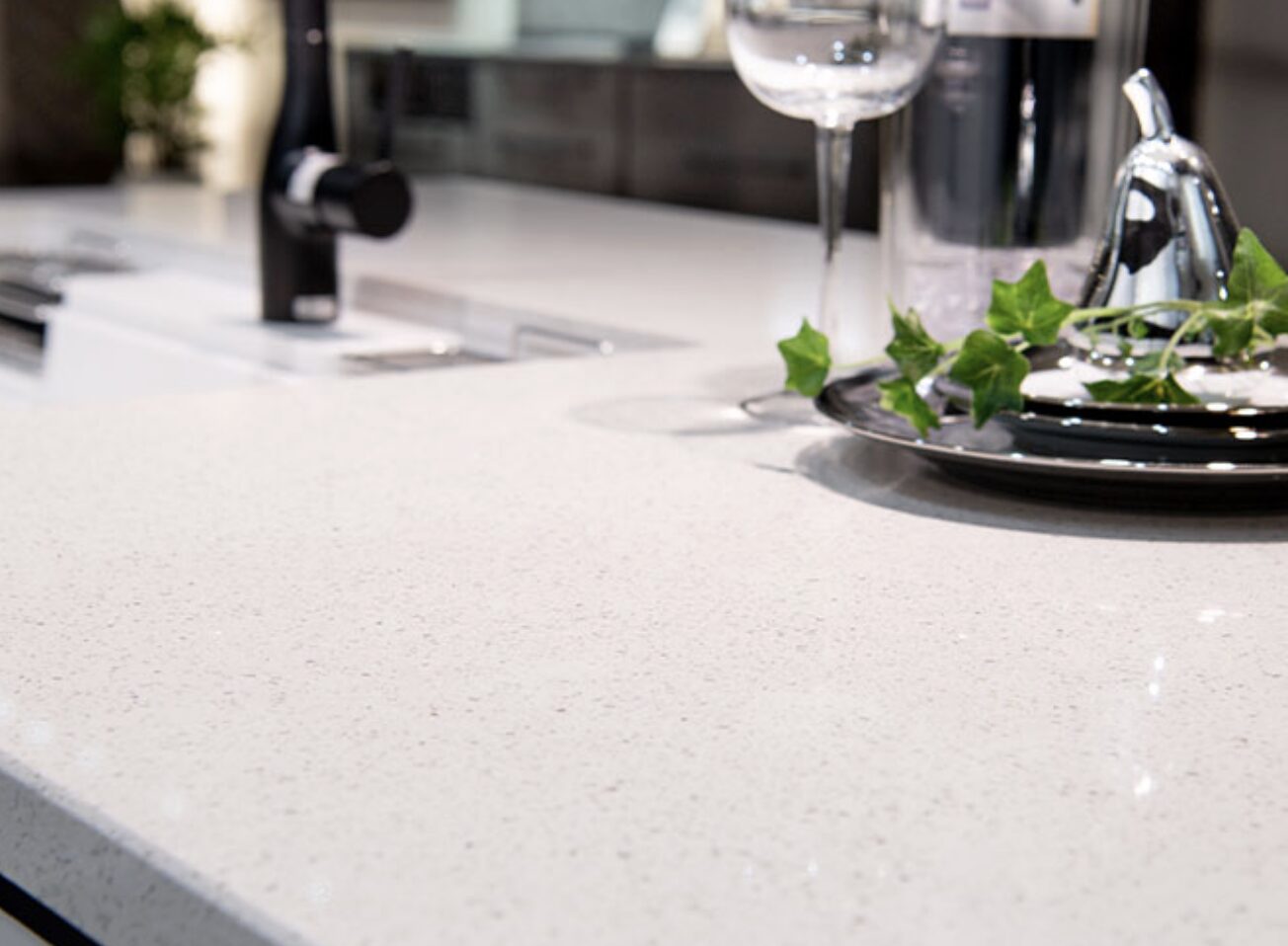 クォーツストーンワークトップ