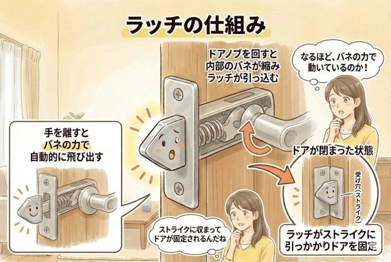 ドアが閉まらない!ラッチがゆるい時の原因と解決策【完全ガイド】 | ムームーリフォーム